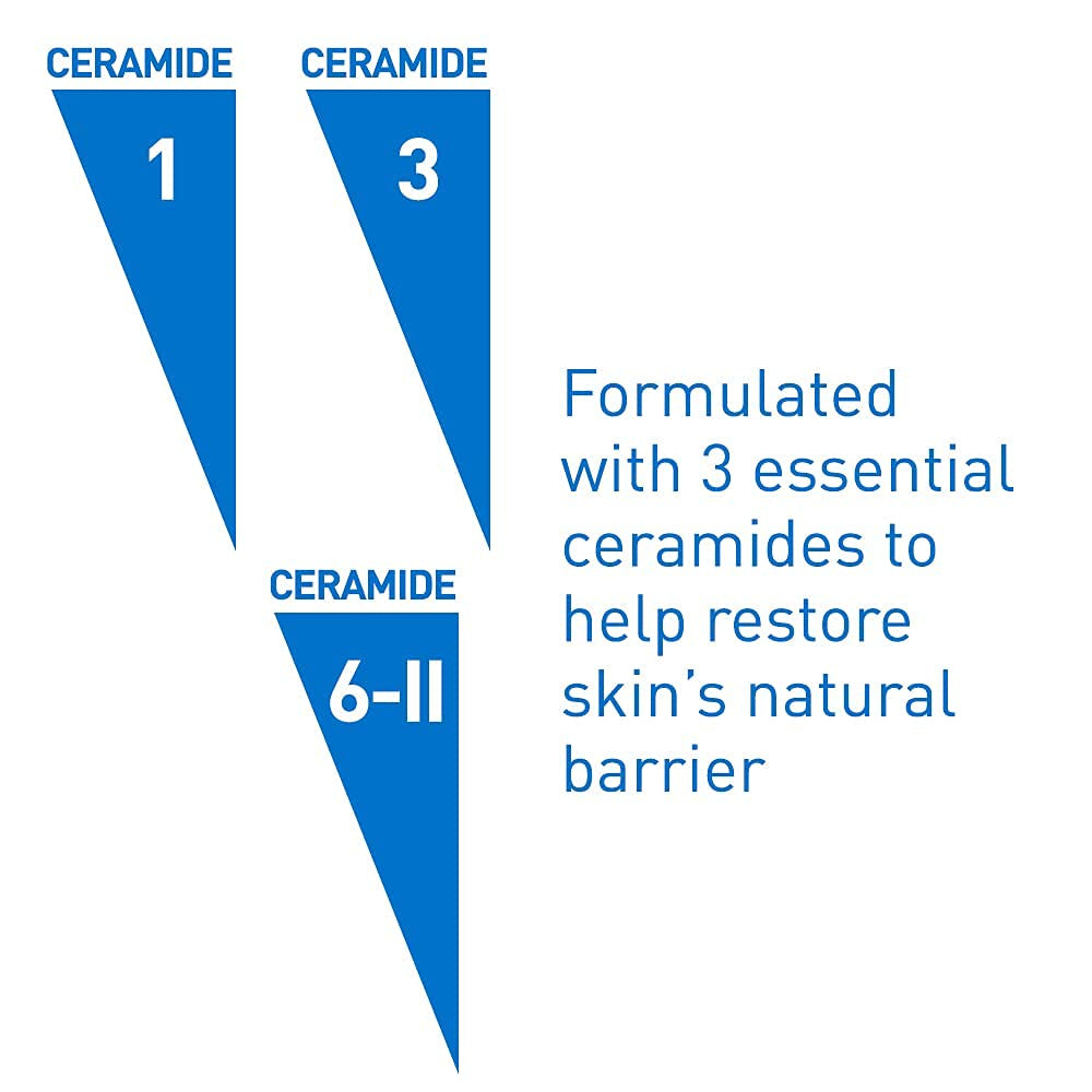 CeraVe Hydrating Cream to Foam Cleanser Makeup Remover Face Wash for Dry Skin19 Fluid Ounce