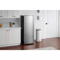 7 Cu. Ft. Convertible Upright Freezer/Refrigerator in Stainless Steel