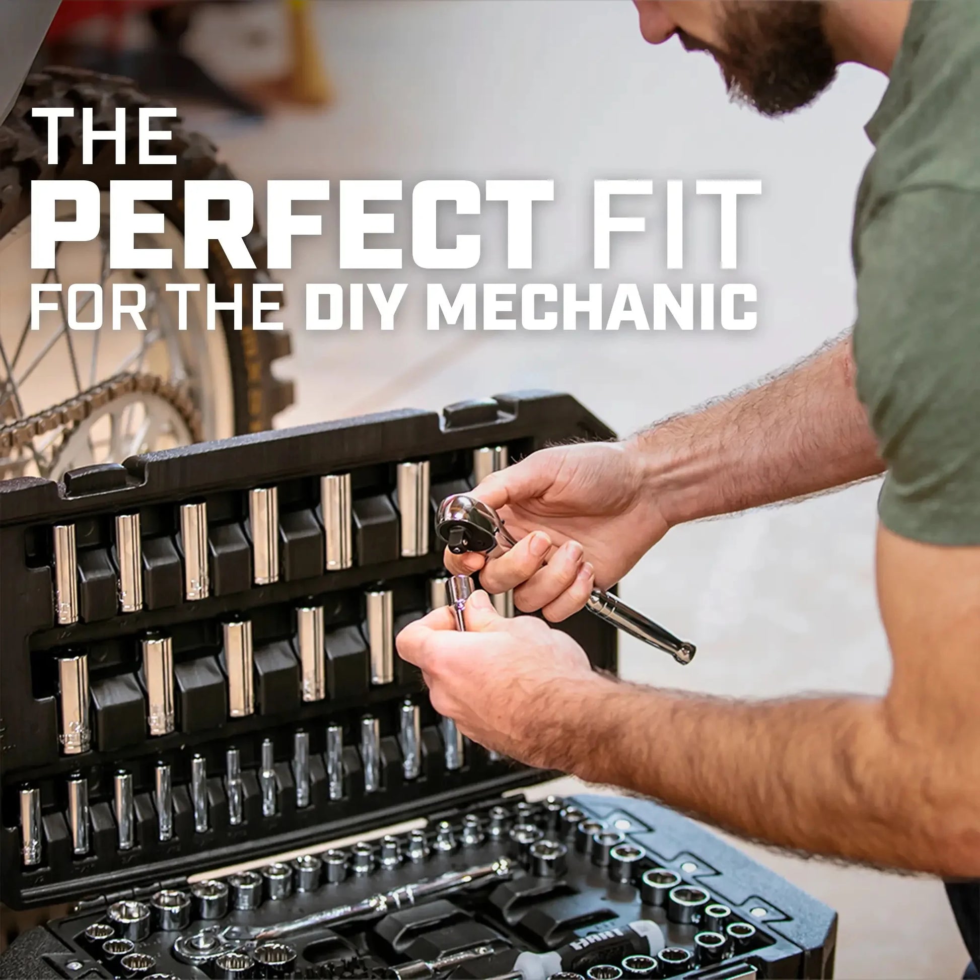 215-Piece Mechanics Tool Set Multiple Drive