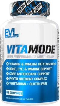 EVL Advanced Daily Multivitamin for Men Vitamins for Energy with Lycopene for Muscle Bone and Immune Support 60 Serving