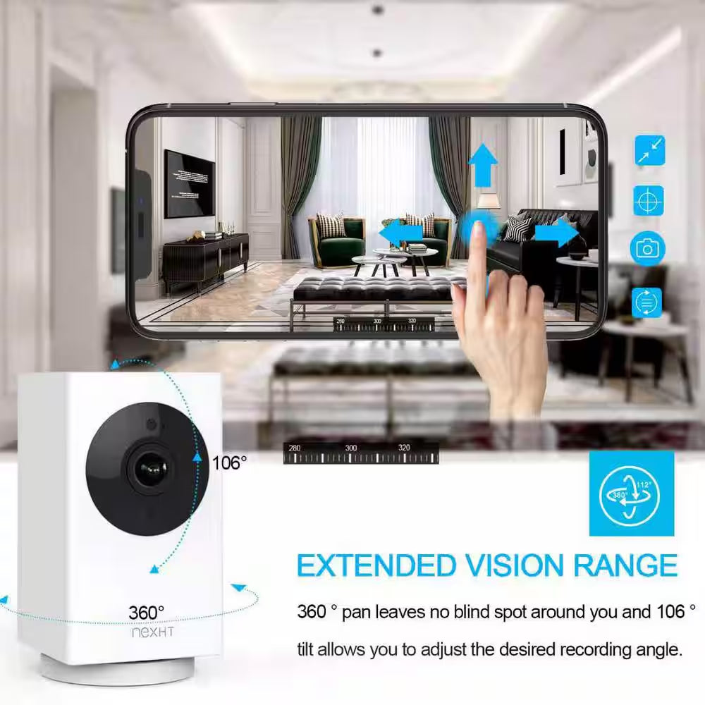 Smart Wifi 1080P Wireless Security Camera with Night Vision