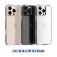 Protective Gel Phone Case for Iphone 16 Pro - Clear