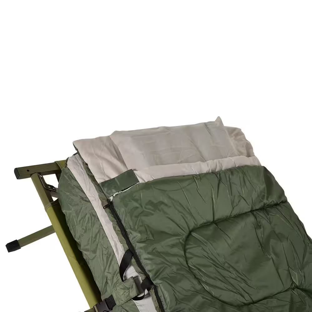 Outsunny Portable Camping Cot Tent with Comfortable Air Mattress