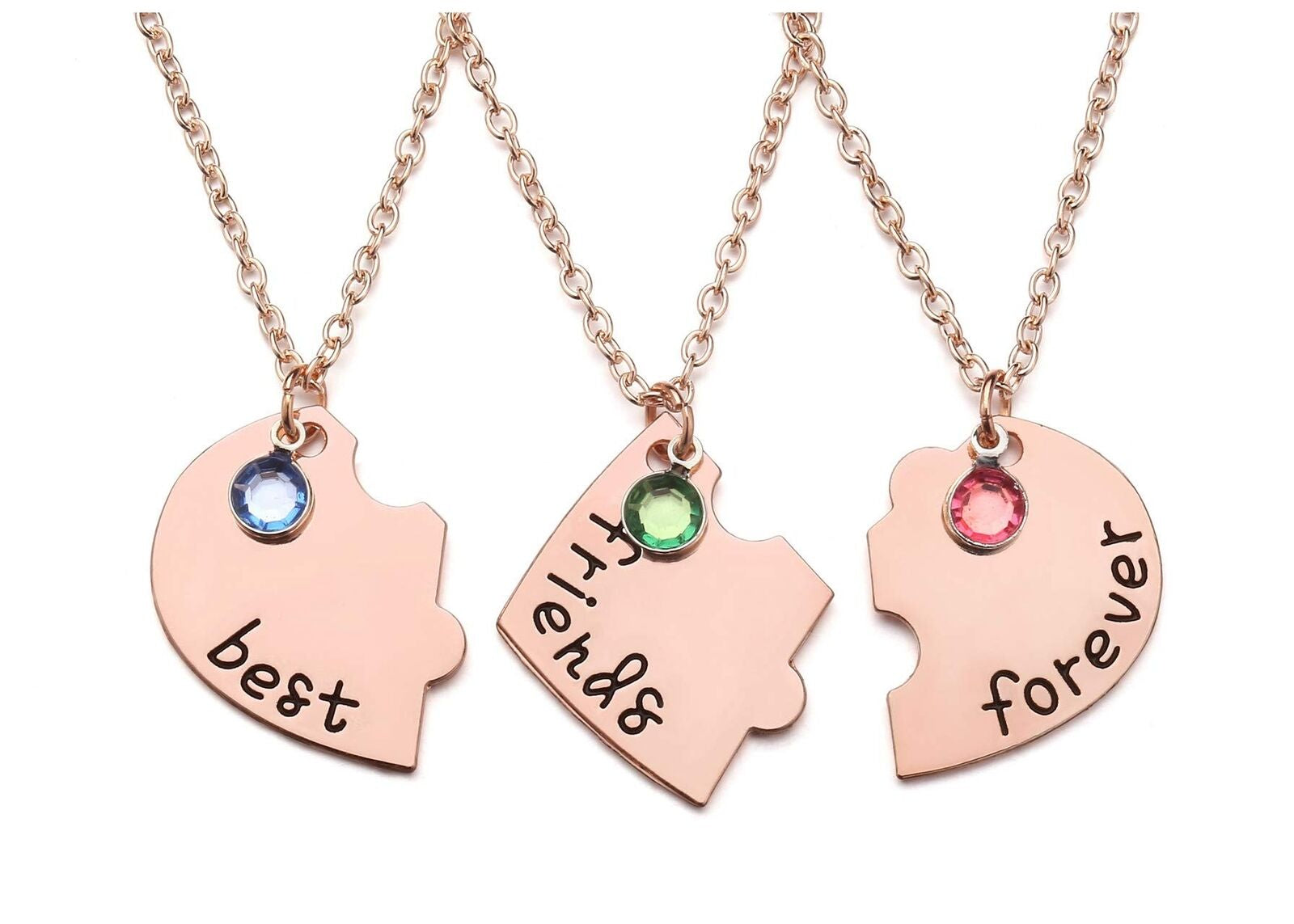 Jovivi Best Friends Forever and Ever Friendship Necklaces