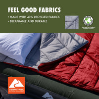 Ozark Trail 50-Degree Warm Weather Rectangular Sleeping Bag