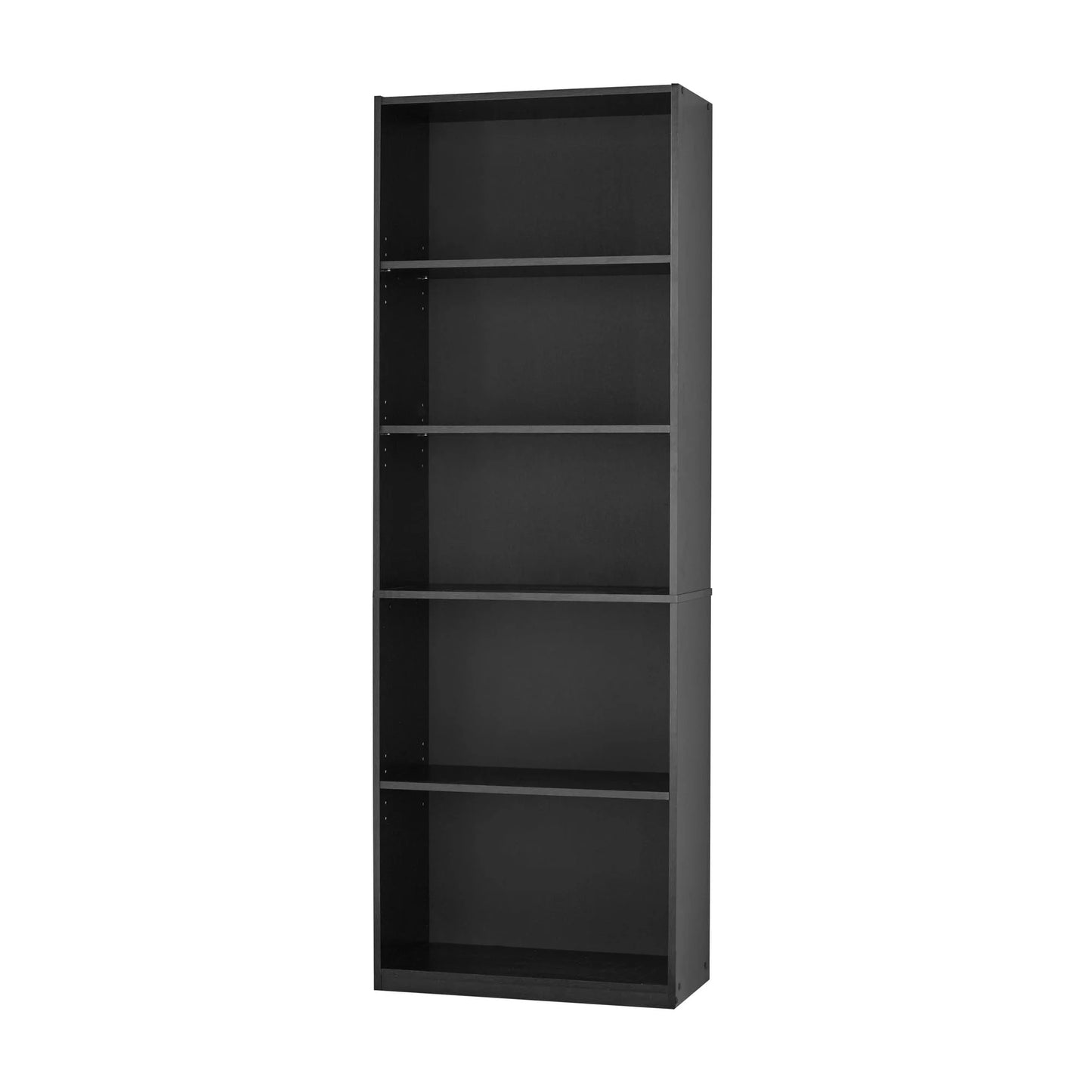 5-Shelf Bookcase with Adjustable Shelves