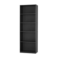 5-Shelf Bookcase with Adjustable Shelves