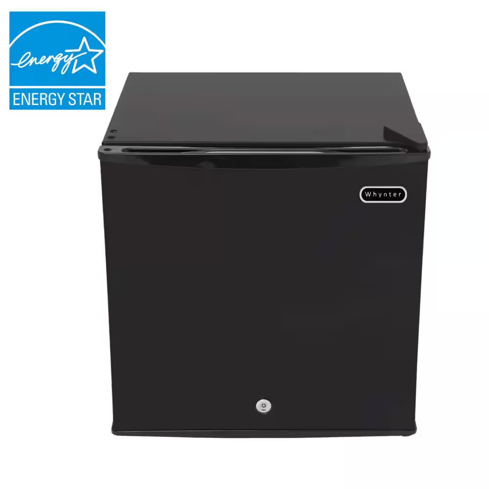 1.1 Cu. Ft. Portable Freezer in Black with Lock, ENERGY STAR