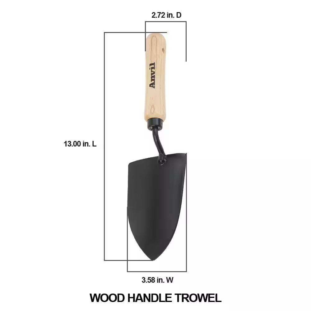 5-2/5 In. Wood Handle Trowel