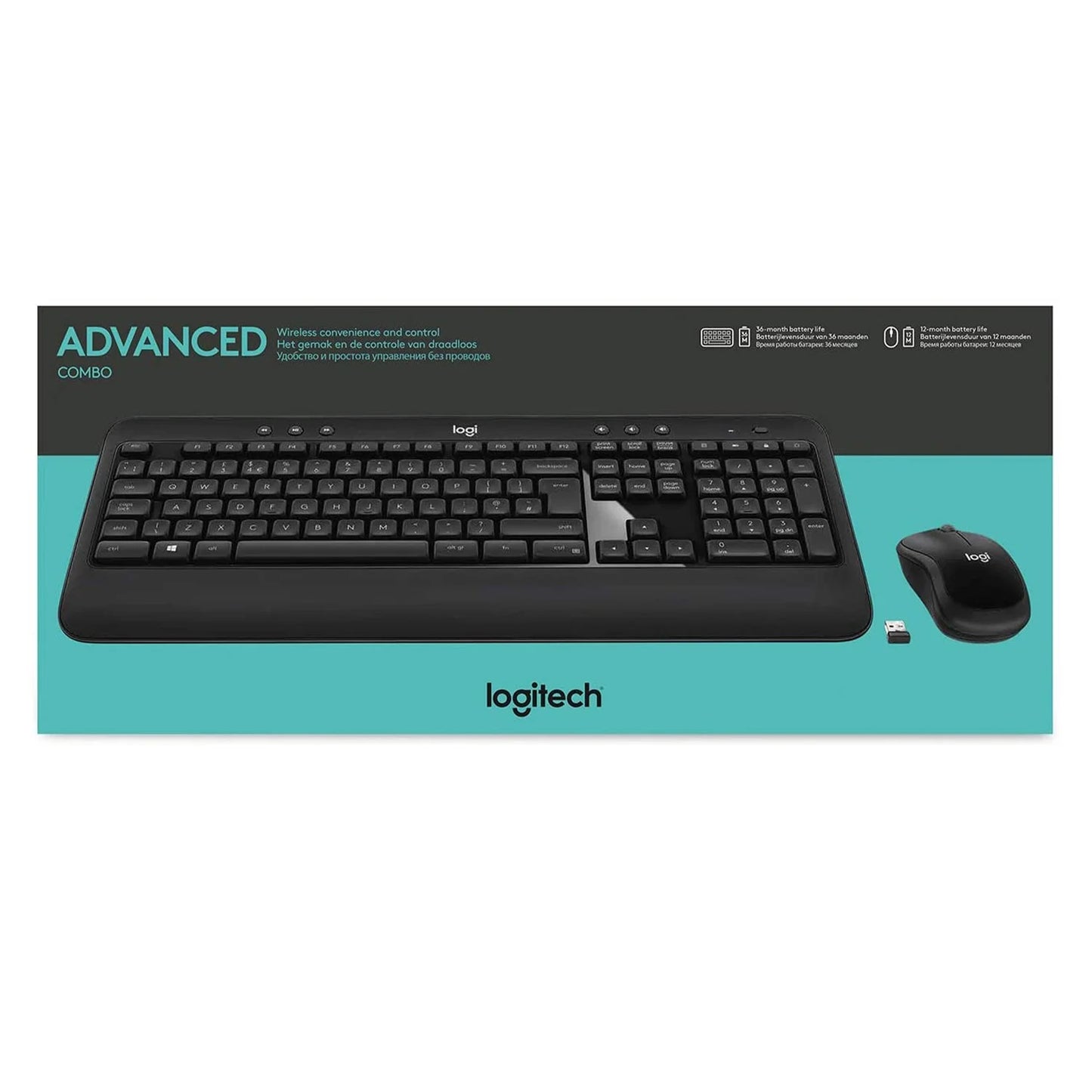 Advanced Combo Wireless Keyboard and Mouse