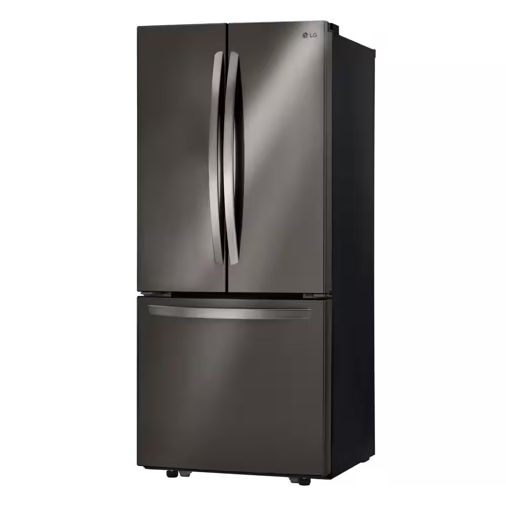 LG 30 In. W 22 Cu. Ft. French Door Refrigerator with Ice Maker