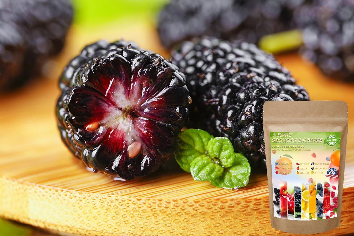 1200+ Mix Fruit Seeds Berry Seeds for Planting