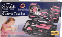 39 Piece General Household Tool Set in Toolbox Storage Case