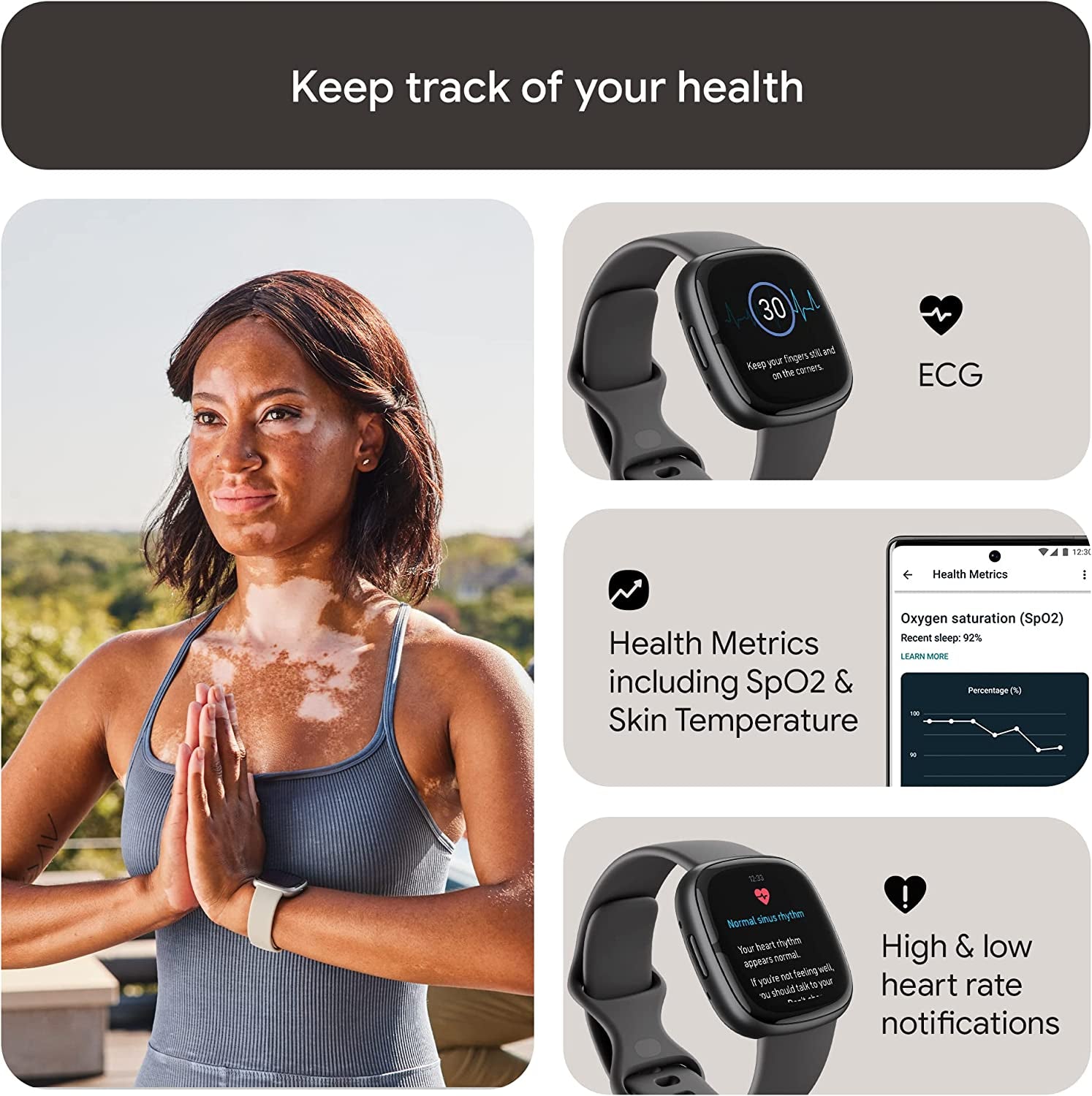 Fitbit Sense 2 Advanced Health and Fitness Smartwatch