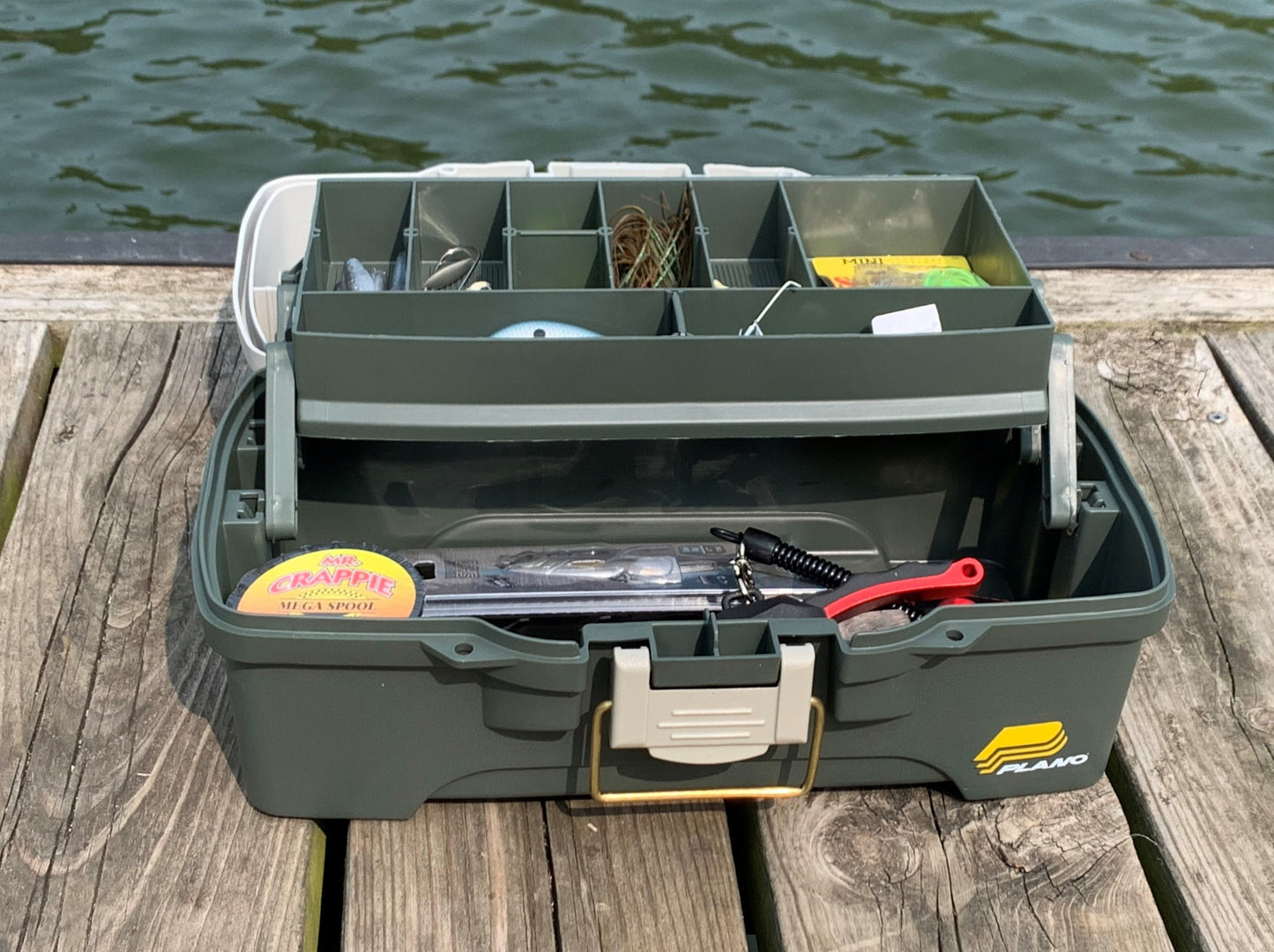 6201 One-Tray Tackle Box Bait Storage