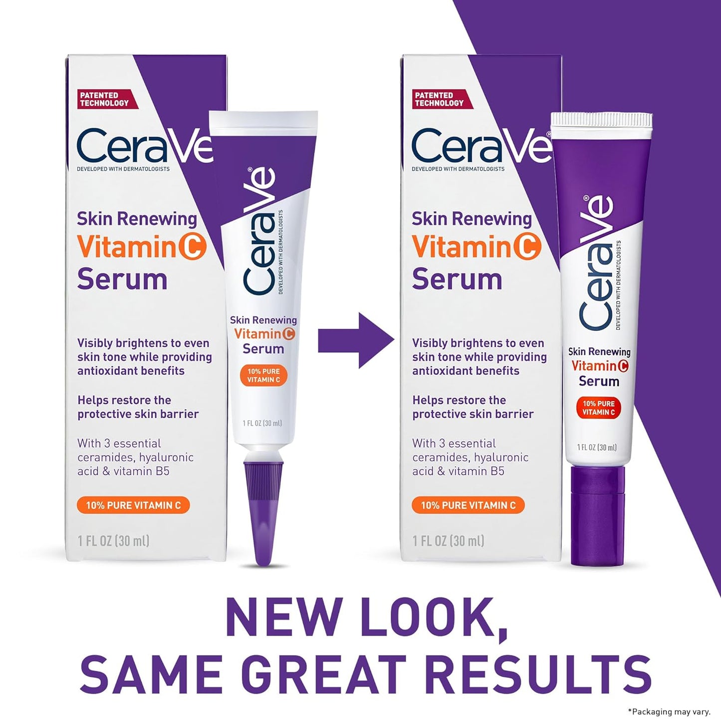 CeraVe Vitamin C Serum Skin Brightening Serum for Face