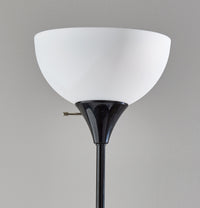 71" Black Floor Lamp Modern Design