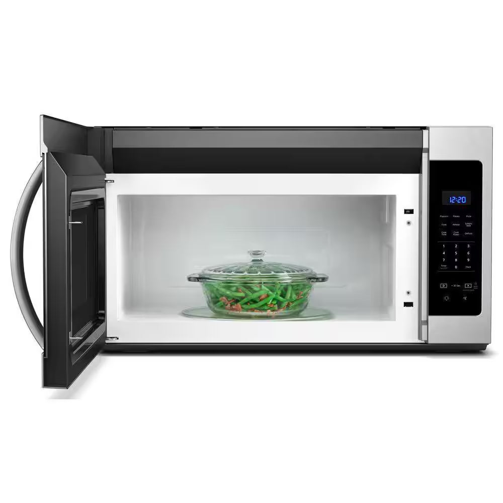 Stainless Steel Microwave with Electronic Touch Controls 1.7 Cu. Ft.