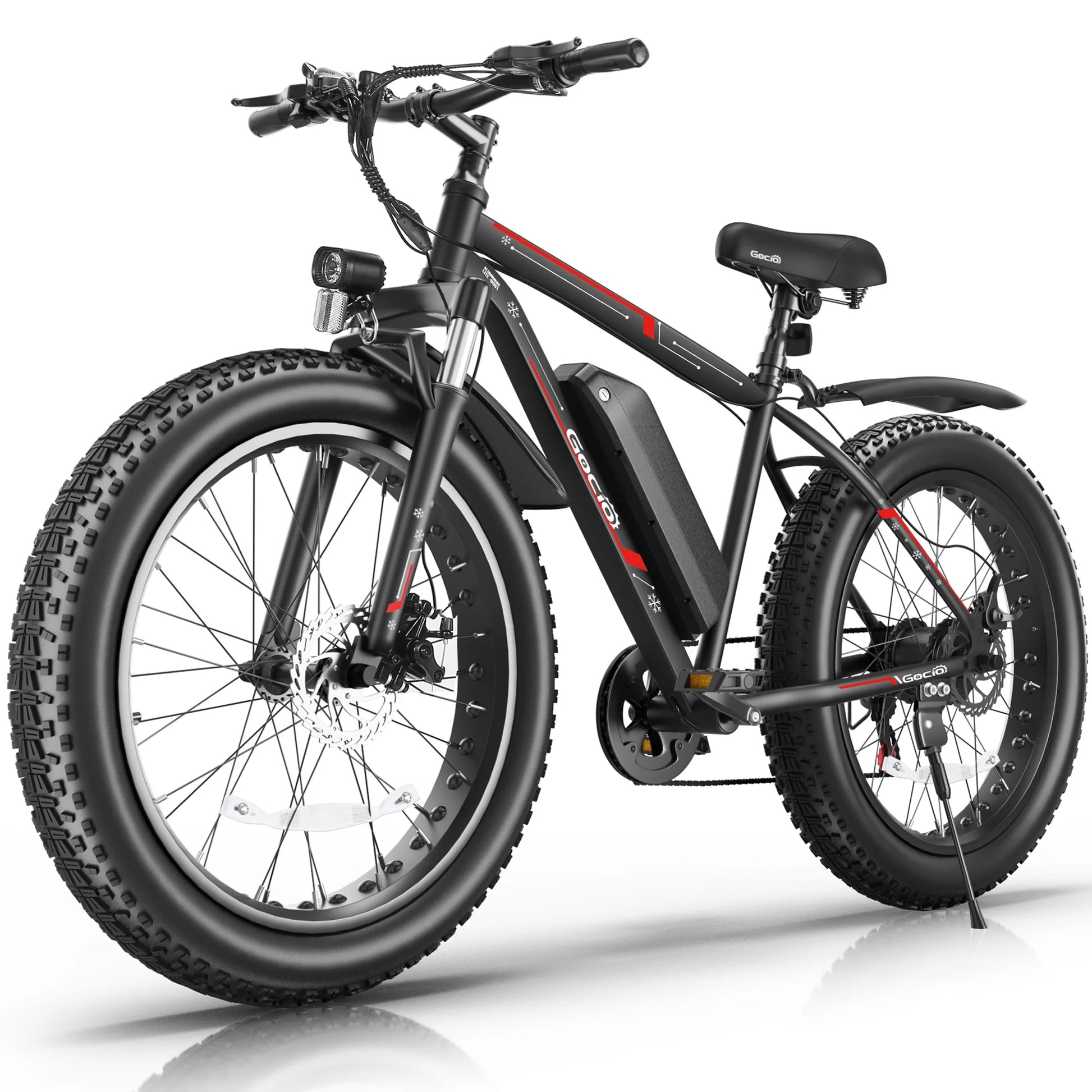 Gocio 26" 4.0 Fat Tire Electric Bike for Adults 500W