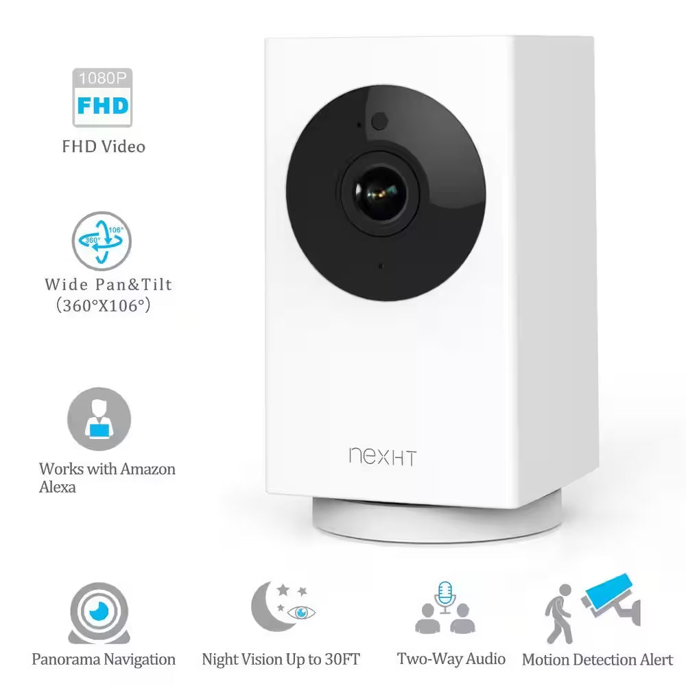 Smart Wifi 1080P Wireless Security Camera with Night Vision