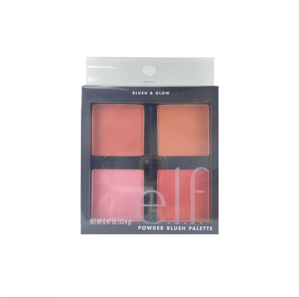 e.l.f. Cosmetics Powder Blush Palette Four Blush Shades