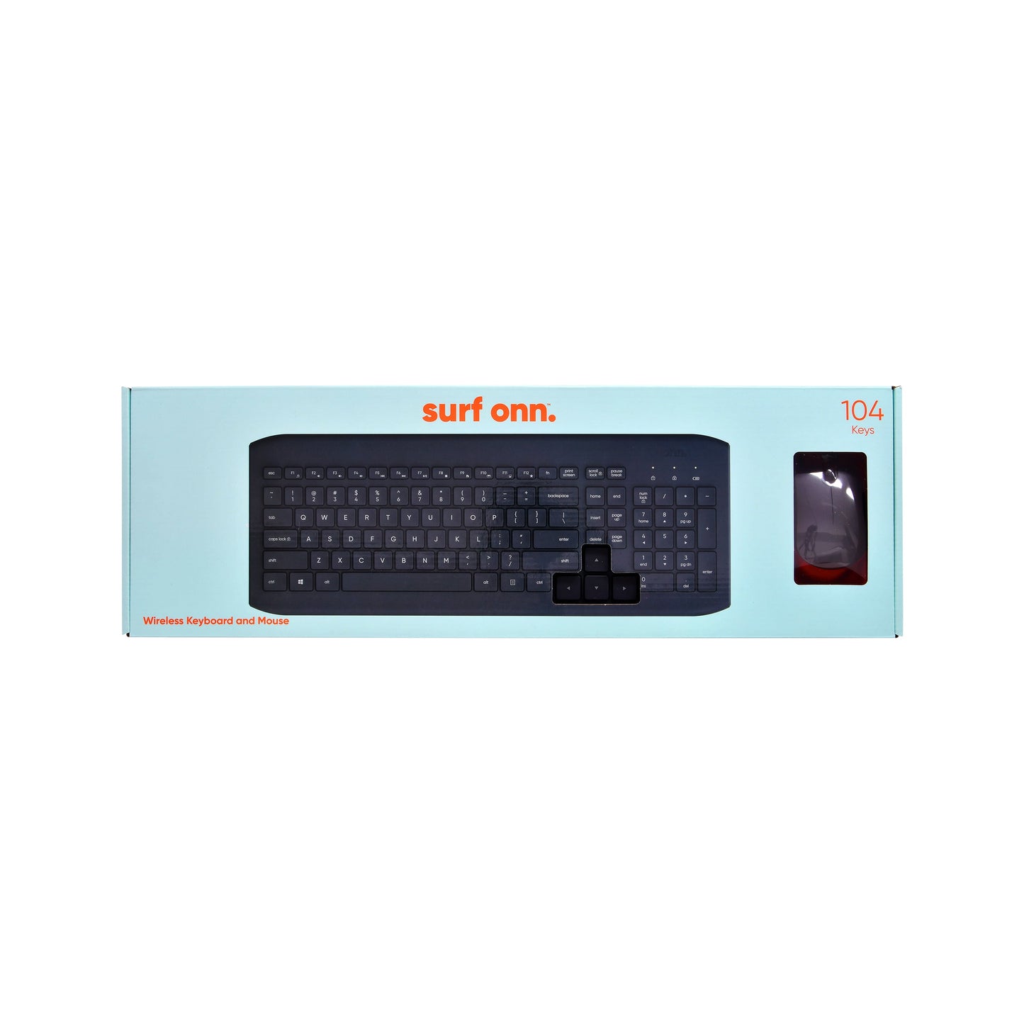 Wireless Keyboard & Mouse Combo 104 Keys