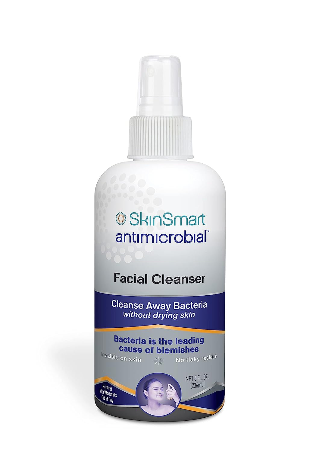 Skinsmart Facial Cleanser for Acne Targets Bacteria for Active Teenage Athletes