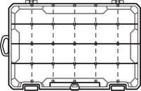 Tuff Tainer Utility Tackle Box with Zerust