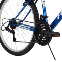 Huffy Rock Creek Mountain Bike, 26" Wheels, 18-Speeds, Ages 13+ Years, Blue