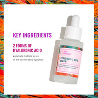 Hyaluronic Acid Serum - Hydrating Non-Greasy Formula to Moisturize