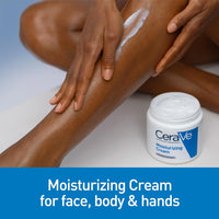 CeraVe Moisturizing Cream Body and Face Moisturizer for Dry Skin