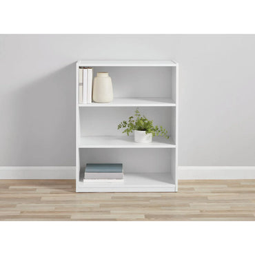 Mainstays 3-Shelf Bookcase with Adjustable Shelves