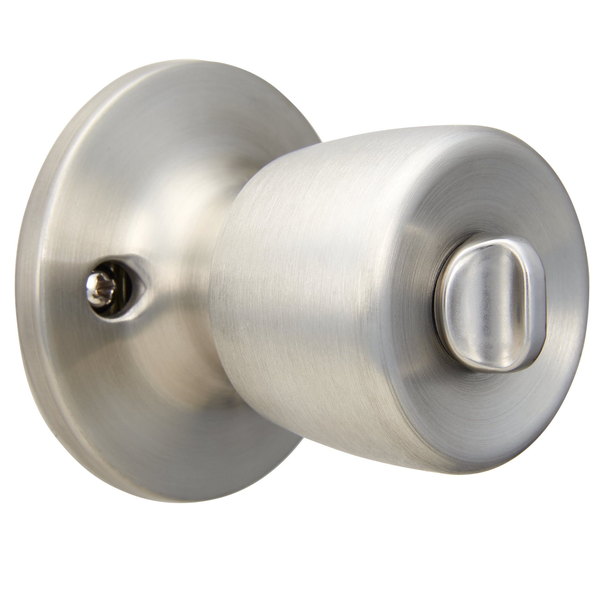 Keyed Entry Tulip Style Doorknob Stainless Steel