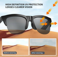 Smart Sunglasses Polarized Sunglasses with Bluetooth Speaker