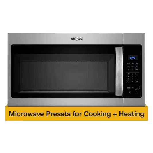 Stainless Steel Microwave with Electronic Touch Controls 1.7 Cu. Ft.