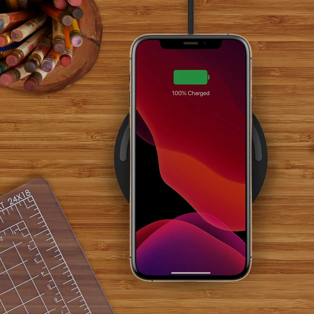 Quick Charge Wireless Charging Pad for Iphone, Samsung Galaxy, Apple Airpods Pro & More