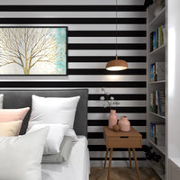 Wallpaper Peel and Stick Wallpaper for Bedroom Stripe Wallpaper