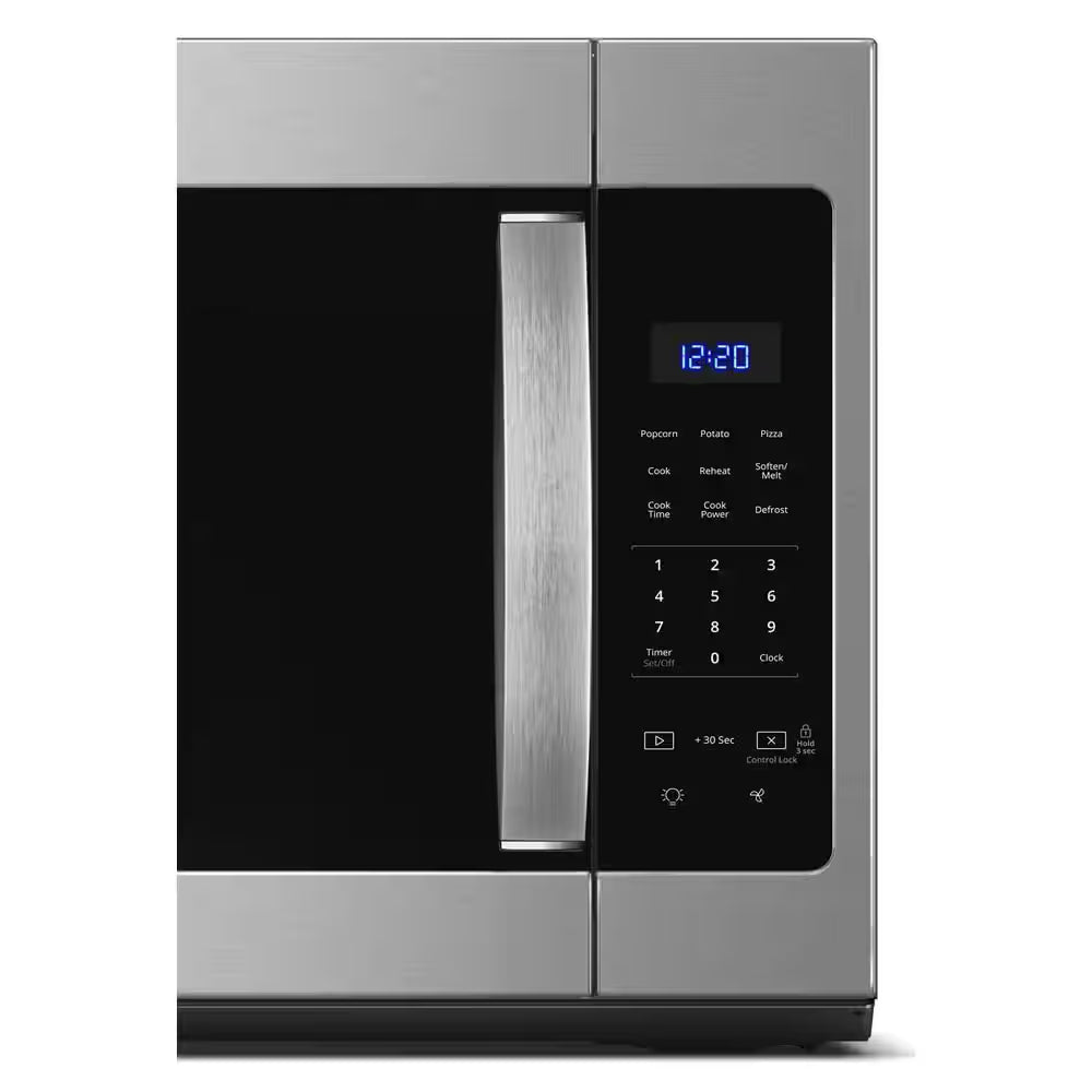 Stainless Steel Microwave with Electronic Touch Controls 1.7 Cu. Ft.