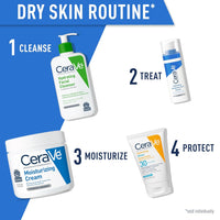 CeraVe Moisturizing Cream Body and Face Moisturizer for Dry Skin