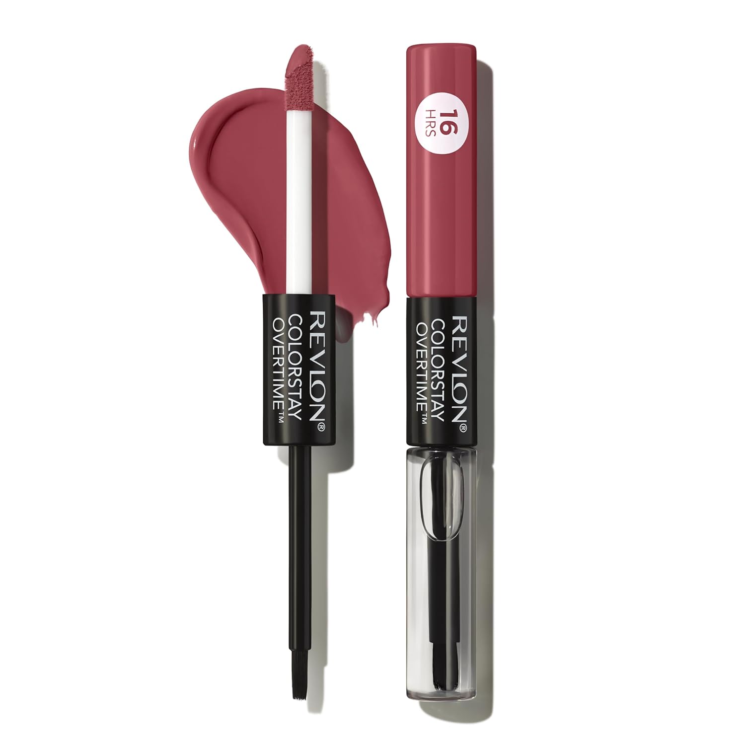 Revlon Liquid Lipstick with Clear Lip Gloss Dual Ended with Vitamin E