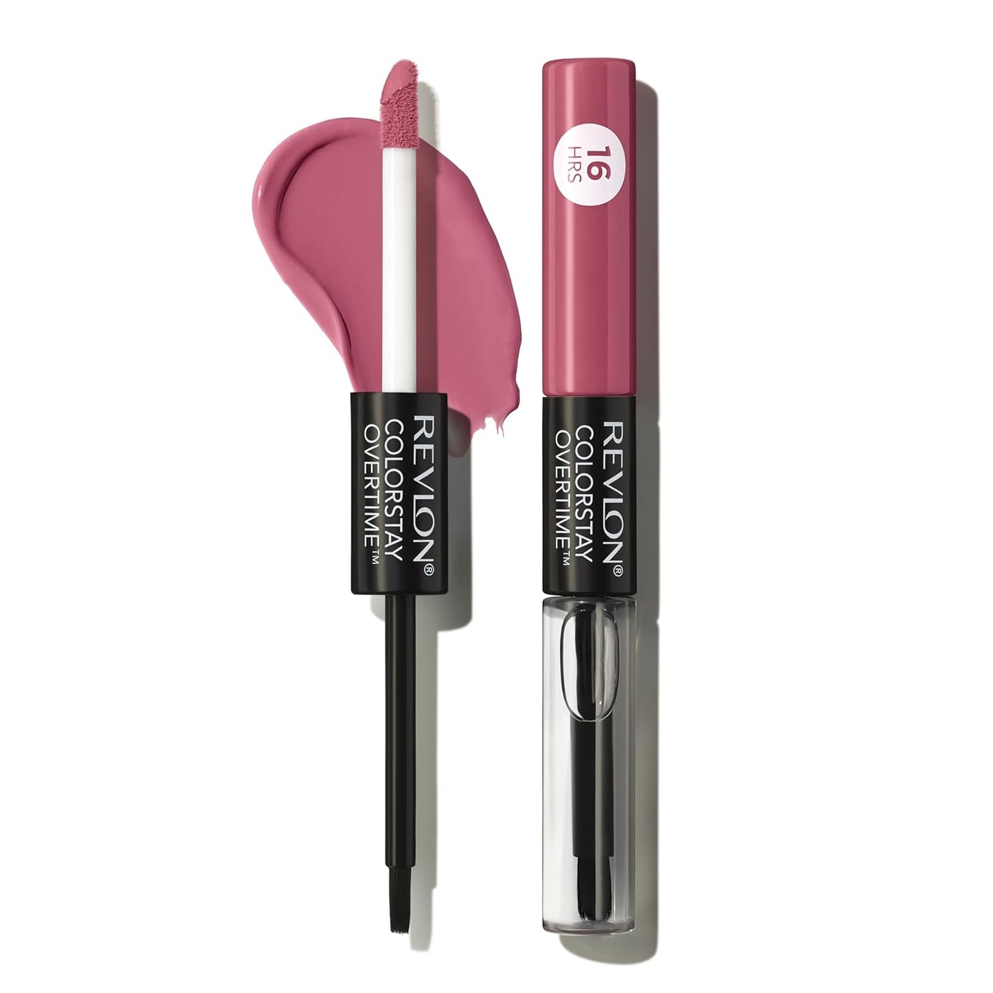 Revlon Liquid Lipstick with Clear Lip Gloss Dual Ended with Vitamin E