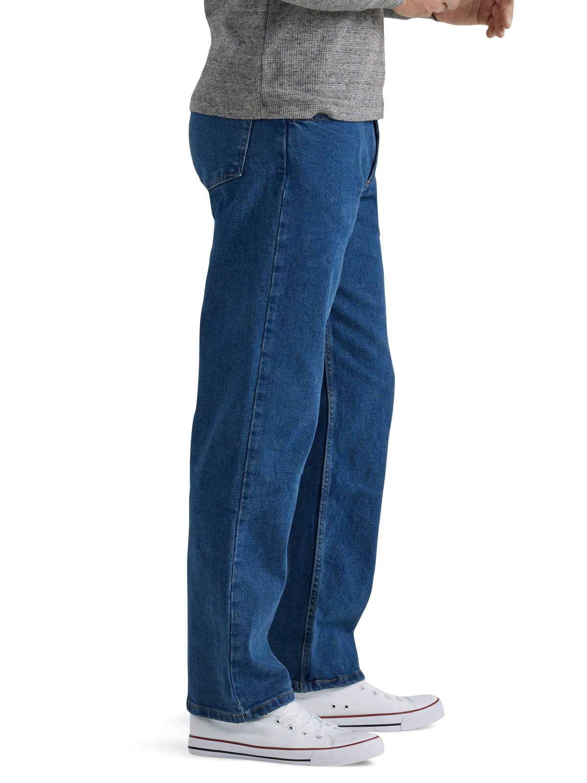 Men's Relaxed Fit Jeans with Flex