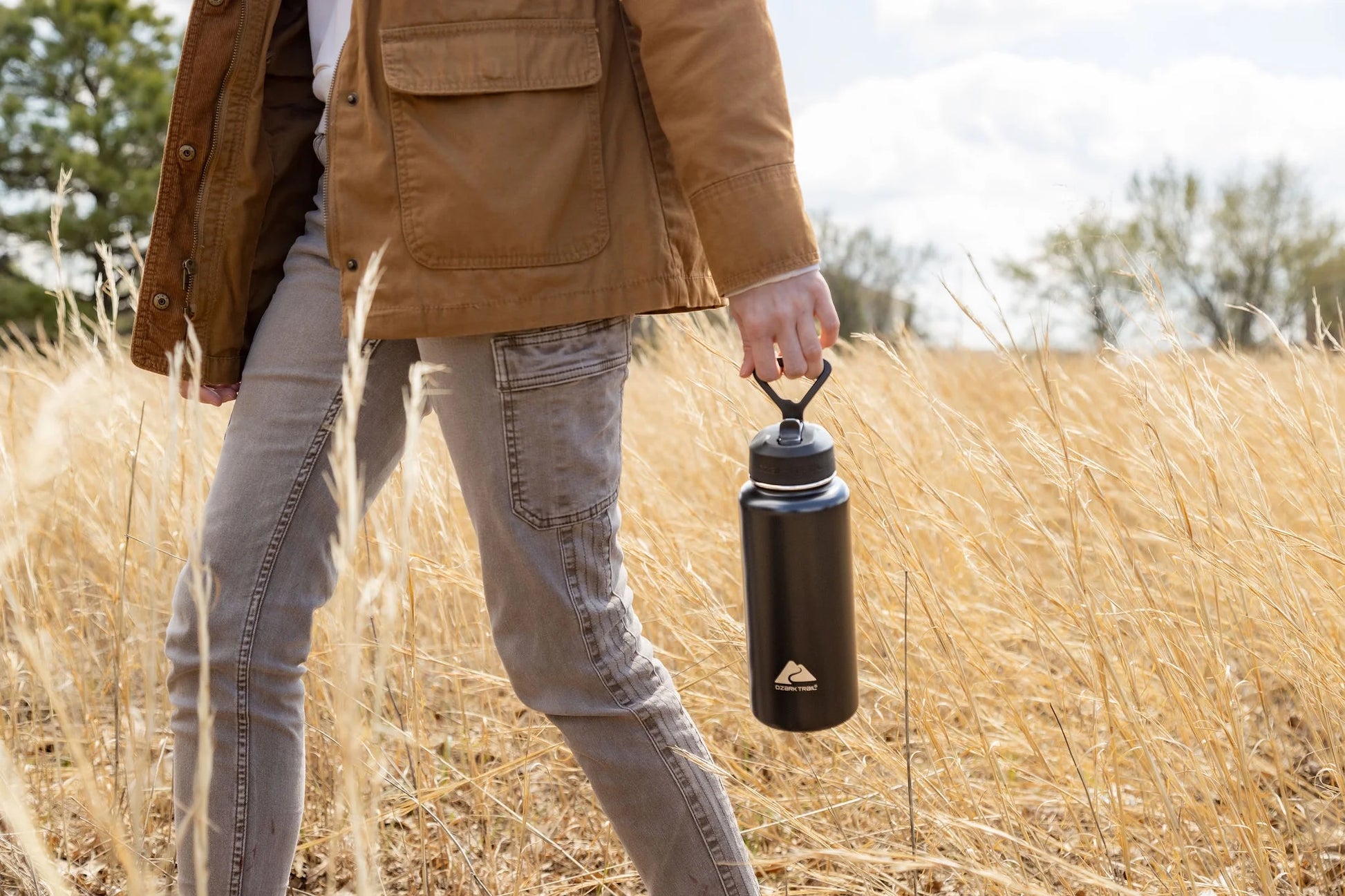 Ozark Trail 32 Fl Oz Insulated Stainless Steel Water Bottle