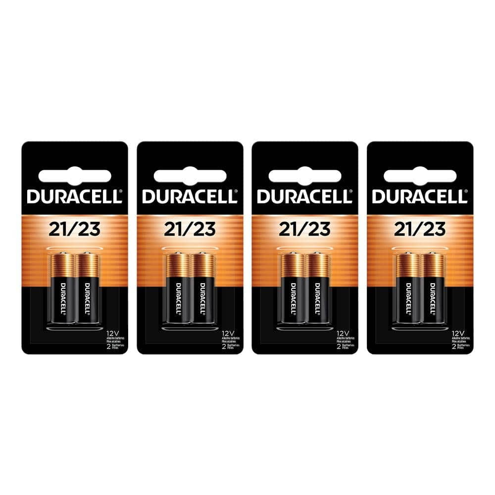 21/23 12V Alkaline Batteries, 2-count Battery Mix Pack (8 Total Batteries)