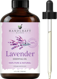 Lavender Essential Oil 4 Fl Oz Diffuser and Aromatherapy