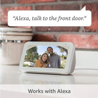 Video Doorbell - Smart Wireless Wifi Doorbell Camera with Built-In Battery, 2-Way Talk, Night Vision, Satin Nickel