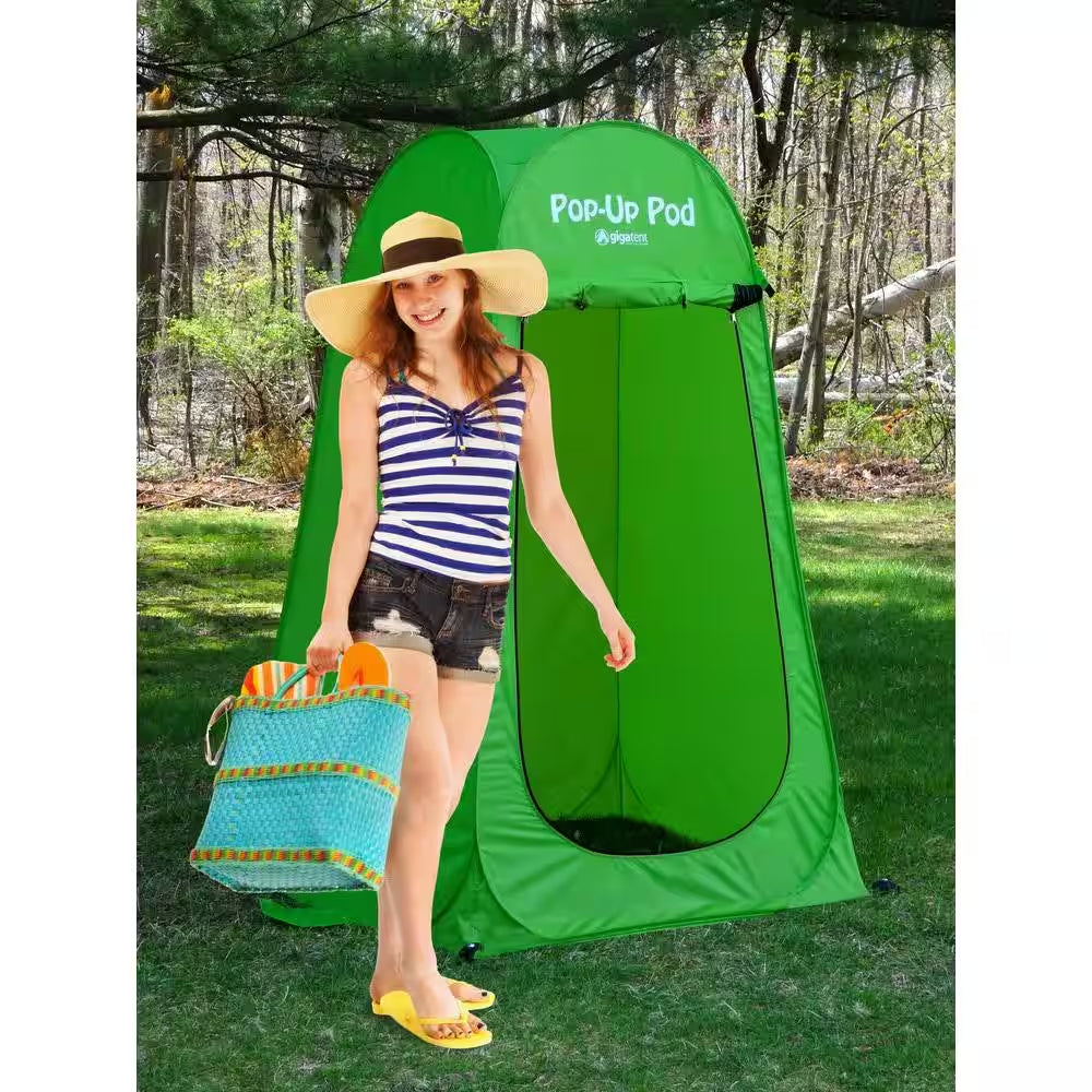 GigaTent Portable Pop up Changing Room Green