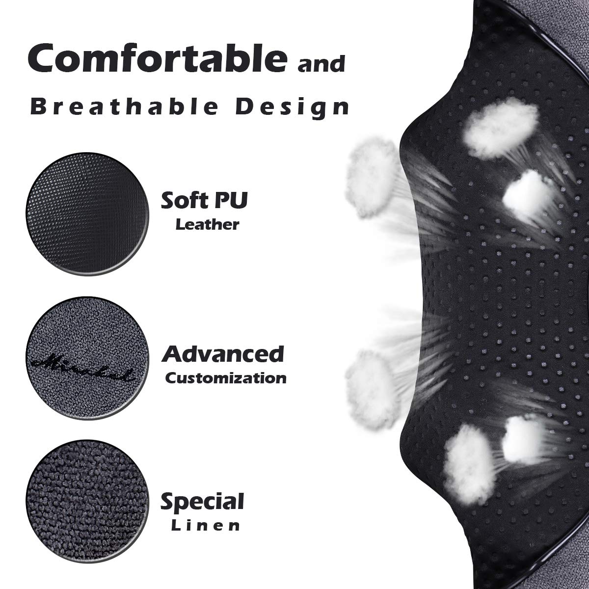 Neck Massager with Heat, Shoulder Massager, Electric Kneading Back Massager, Massage Pillow for Pain Relief Deep Tissue, Fathers Day Presents, Mothers Day,Christmas Gifts Get Well Soon