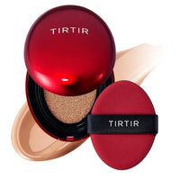 TIRTIR Mask Fit Red Cushion Foundation | Full Coverage, Weighless, Skin Fit, Satin Glow Finish, Korean Cushion Foundation (#23N Sand, 0.63 Fl Oz (Pack of 1))