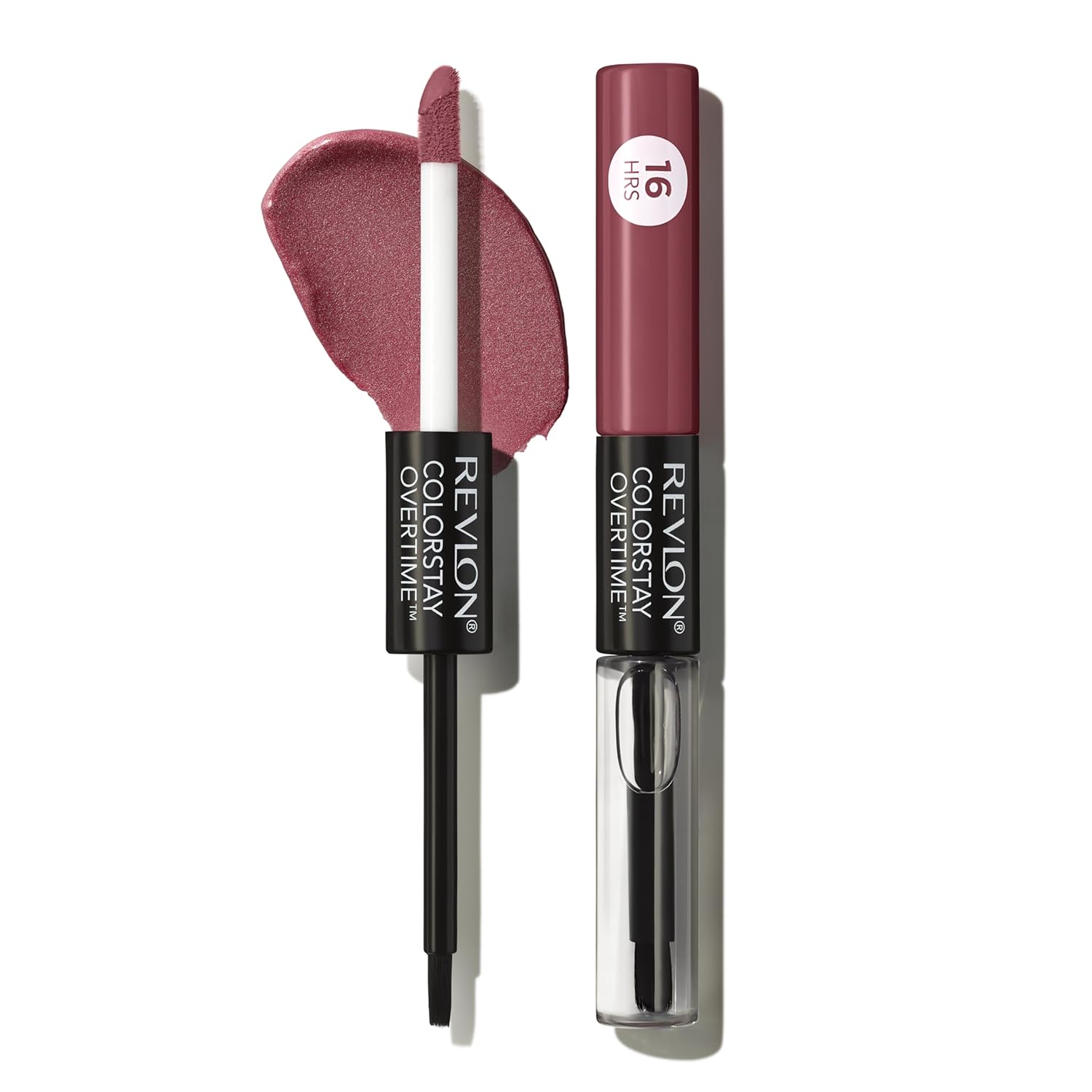 Revlon Liquid Lipstick with Clear Lip Gloss Dual Ended with Vitamin E